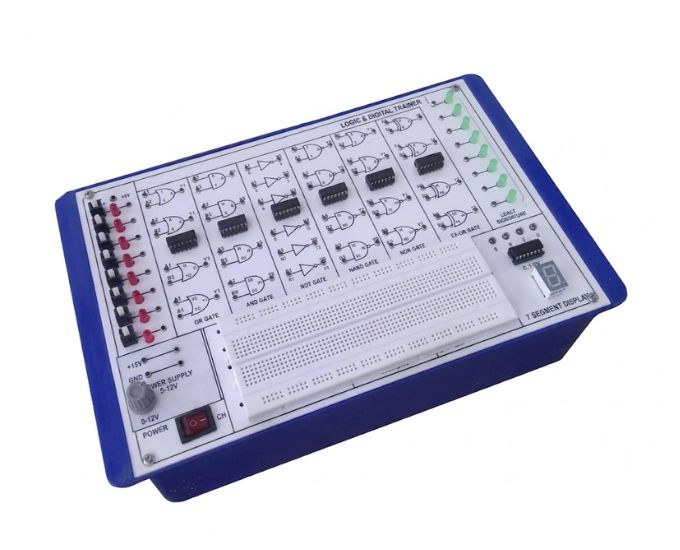 Logic Gate Trainer Using CMOS IC - Product Image