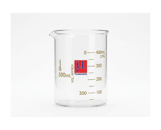 Quartz Beaker Low Form with Spout - Product Image