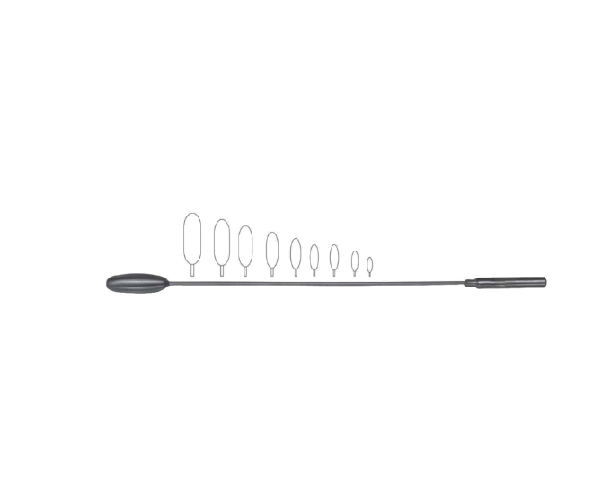 Baker Bile Duct Dilators Set of 9 Malleable for Surgical Use