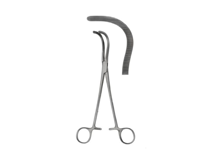 Guyon Kidney Clamp with Multiple Length Options for Urological Surgery - Product Image
