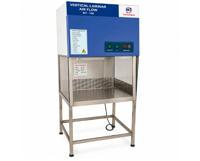 Vertical Laminar Air Flow Cabinet, Mild Steel (MT-104 Series)