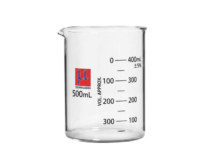Low Form Beaker with Graduation for Laboratory Use - Product Image