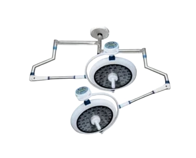 Dual Dome Ceiling Mounted LED Surgical Light - Product Image
