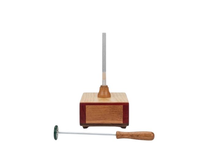 Tuning Fork on Resonance Box with Hammer - Product Image 2