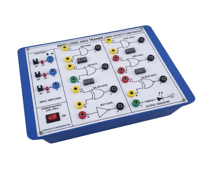Logic Gate Trainer Using TTL IC - Product Image