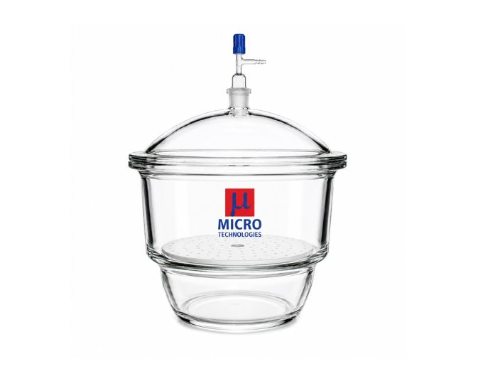 Vacuum Desiccator with Stopcock for Laboratory Use