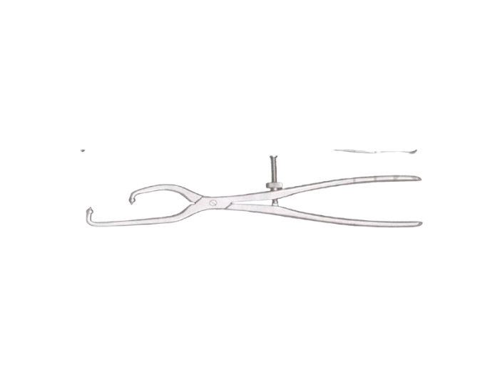 Asymmetric Pelvic Reduction Forceps 40 cm Surgical Instrument