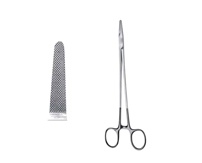 Mayo Hegar Needle Holder with Tungsten Carbide Jaws for Suturing