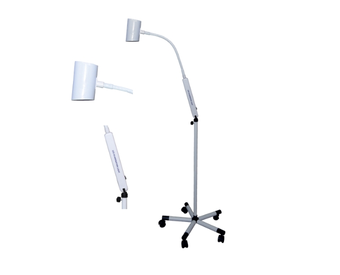 Adjustable LED Examination Light with Flexible Arm and 20,000 Lux
