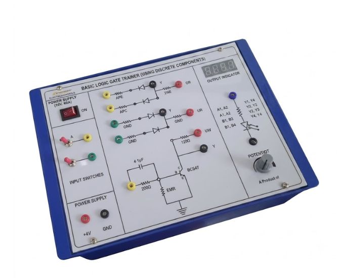 Logic Gate Trainer Using Discrete Components - Product Image