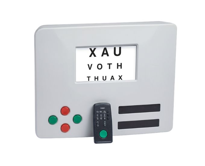 Rotter Type Vision Testing Drum for Visual Acuity Assessment and Eye Examination