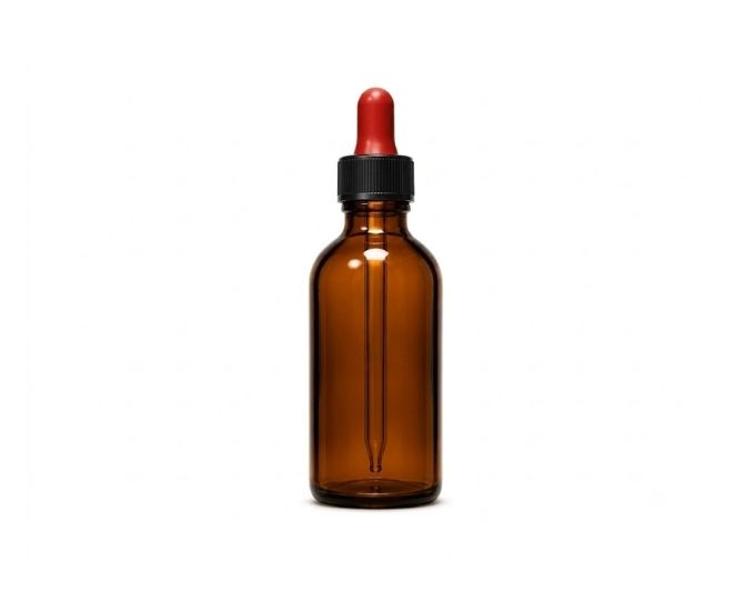 Amber Dropping Bottle Neutral Hard Glass with Screw Cap & Rubber Teat