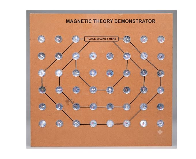 Wooden Magnetic Field Demonstrator