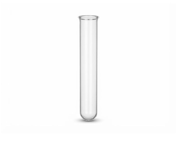 Neutral Hard Glass Test Tube with Rim - Product Image