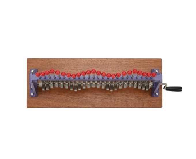 24-Pulley Longitudinal Wave Motion Apparatus – Metal - Product Image 2