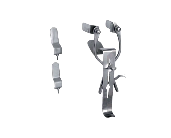 Millians Bladder Retractor with Interchangeable Side Blades for Urology