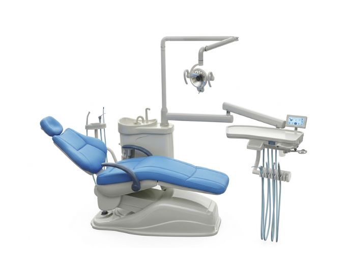 Programmable Dental Chair Unit with LED Light and Advanced Delivery System - Product Image