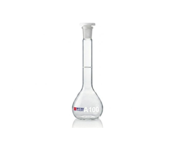 High-Precision Class A Volumetric Flask with PP Stopper