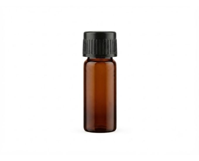 Amber Glass Culture Tubes Flat Bottom with Cap