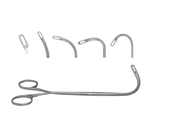 Randall Renal Calculus Forceps with Multiple Curvature Options for Urology - Product Image