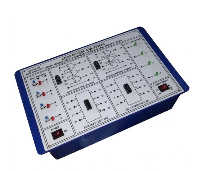 Code Converters Trainer (Grey, Binary & Excess-3) - Product Image
