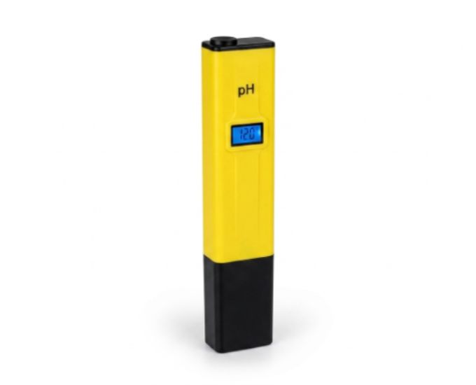 Compact Digital Pocket pH Meter for Scientific Testing
