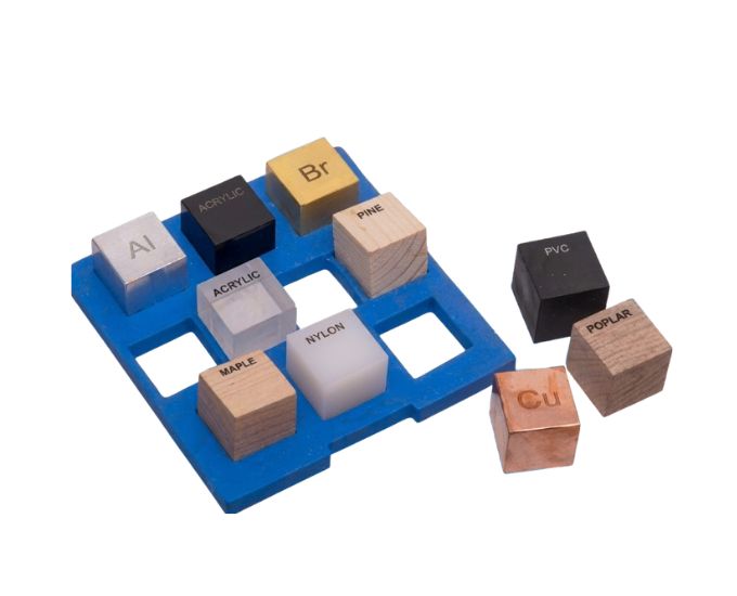 Density Set – 10 Material Cubes