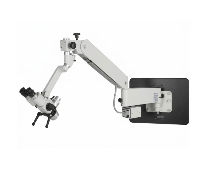 Wall Mounted ENT Microscope with Precision Optics for Surgical and Diagnostic Use
