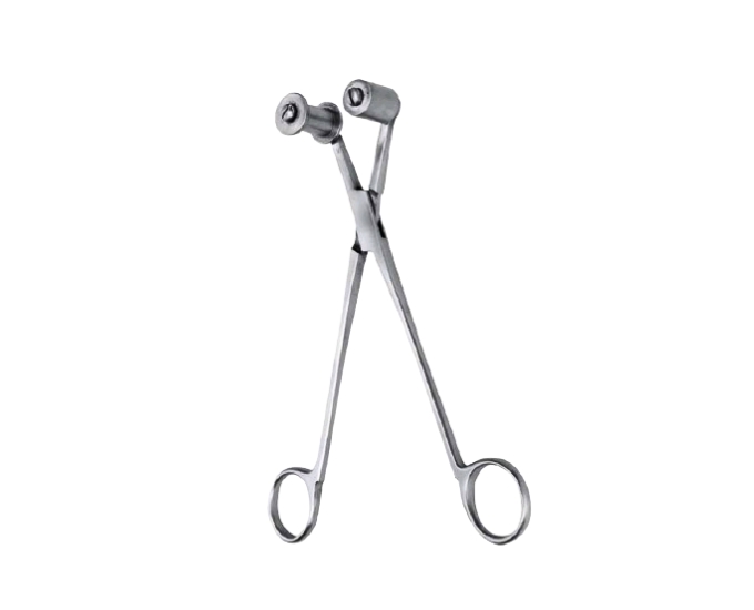 Tube Milking Forceps with Ring Handle for Surgical Use