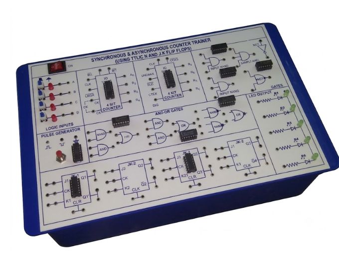 Synchronous and Asynchronous Counter Trainer - Product Image