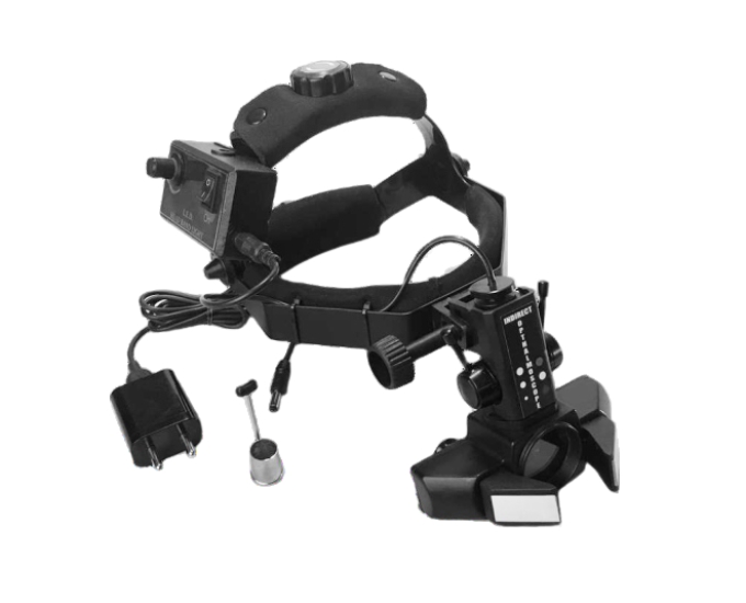 Indirect Ophthalmoscope with LED Illumination and Stereo Optical System