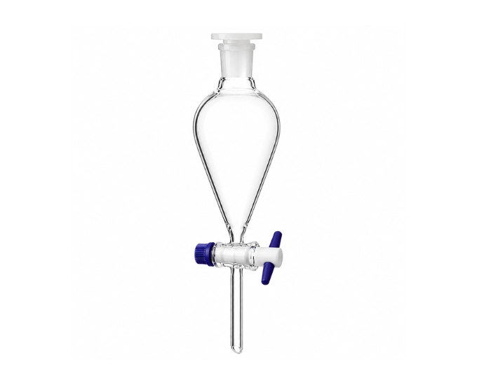 Graduated Separating Funnel with PTFE Key Stopcock