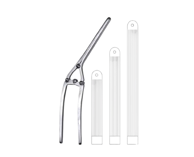 Pyers Intestinal Crushing Clamps for Surgical Tissue Control