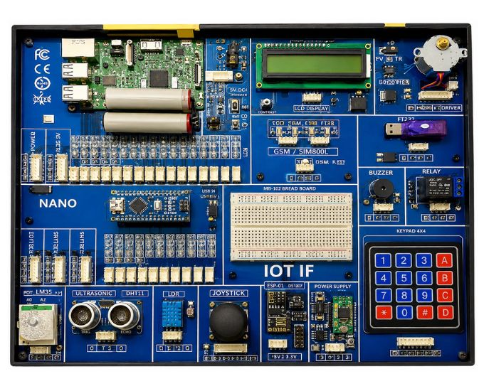 Raspberry Pi Microcontroller Development Board Trainer - Product Image