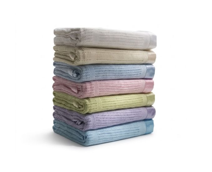 Cellular Cotton Blanket