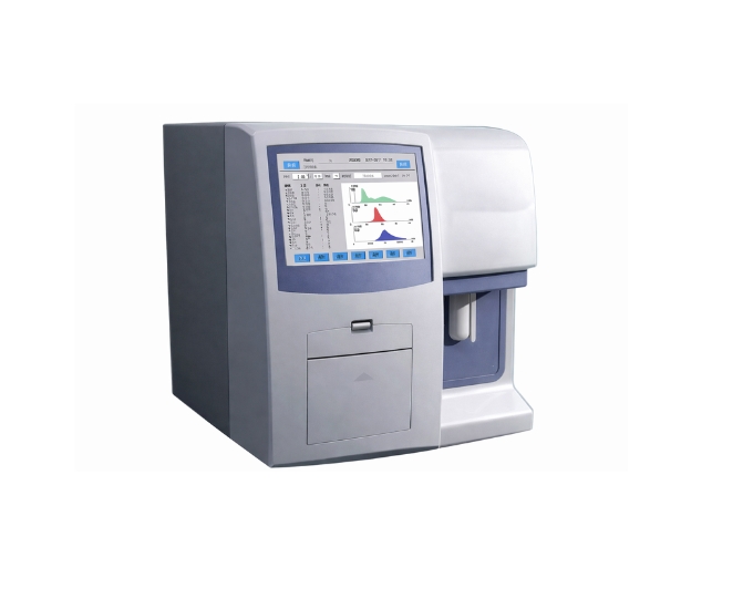 Automatic Hematology Analyzer with 3 Part Differential and Touch Display