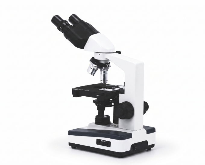Professional Binocular Compound Microscope with 100X Oil Immersion - Product Image