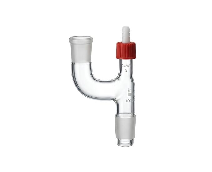 Laboratory Swan Neck Adapter with Interchangeable Glass Joints