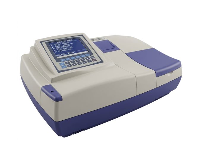 High-Precision ELISA Plate Reader with Built-In Shaker for Microplate Analysis