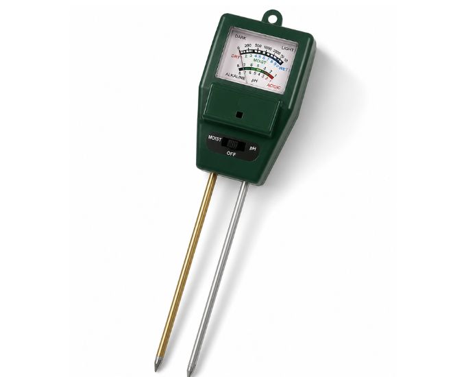 Professional Dual-Function Soil Moisture and pH Meter