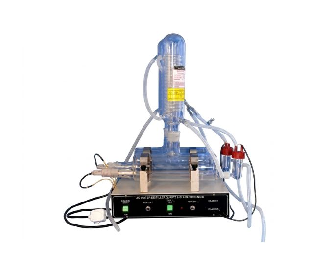 High-Efficiency Horizontal Double Stage Distillation Apparatus - Product Image