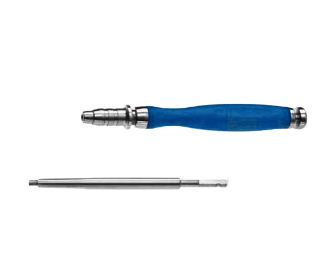 Hexagonal Head Screwdriver with Detachable Dual Shaft