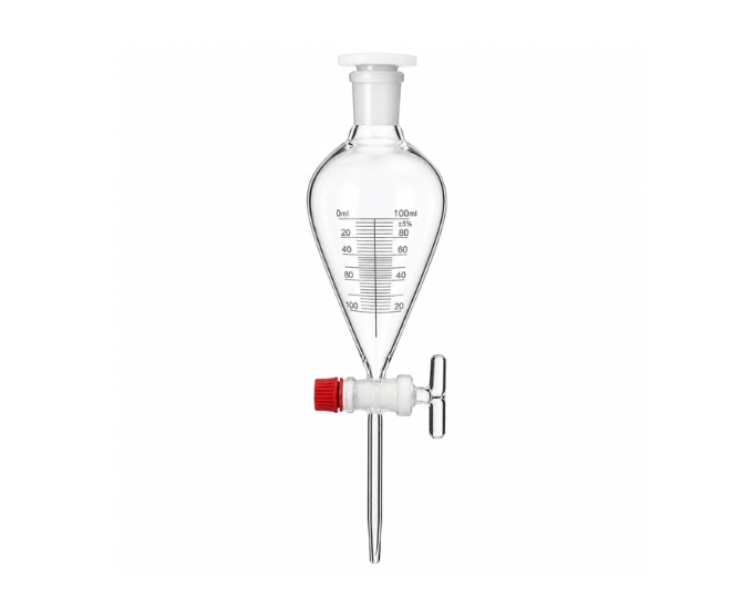 Graduated Separating Funnel with Glass Stopcock