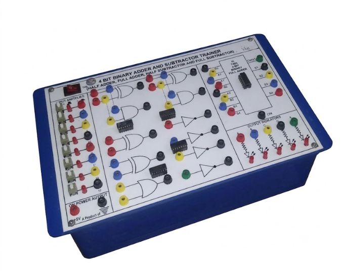 4-Bit Binary Adder and Subtractor Trainer - Product Image