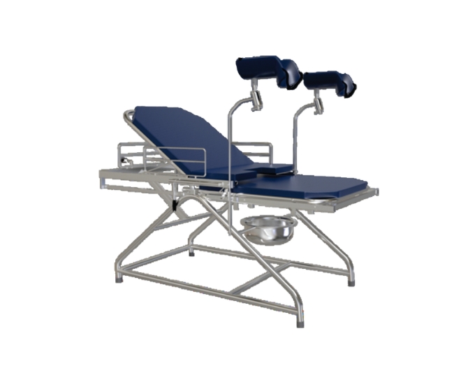 Labour Table with Stainless Steel Frame and Trendelenburg Positions