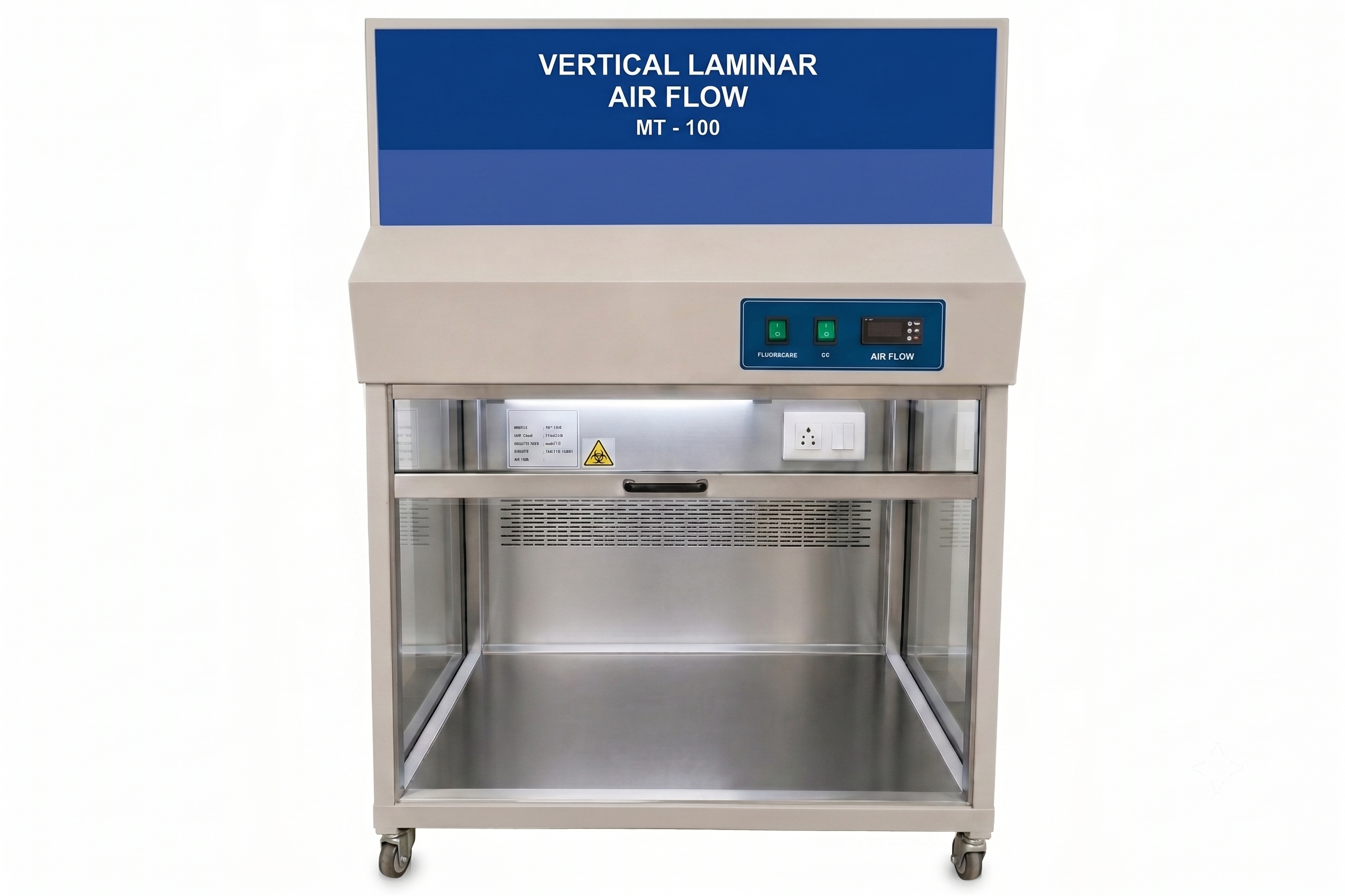 Vertical Laminar Air Flow Cabinet, Mild Steel (MT-104 Series) - Product Image 2