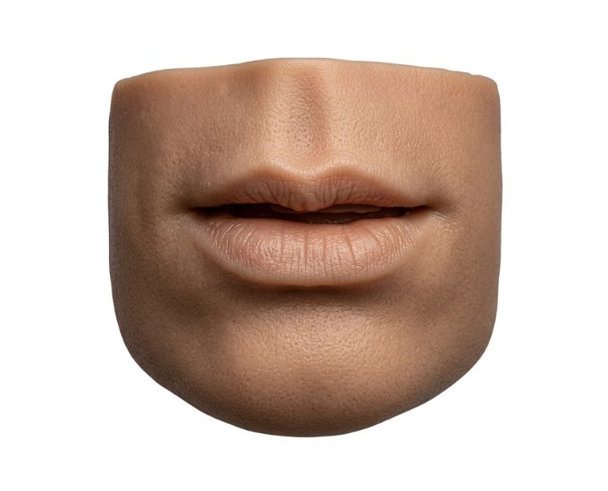 Simulation Lips Suture Pad for Facial Laceration Suturing Practice - Product Image