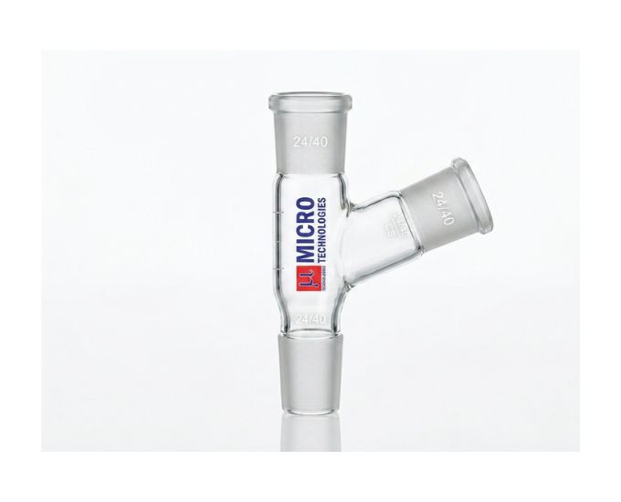 Laboratory Multiple Adapter with Vertical and 45° Angled Neck