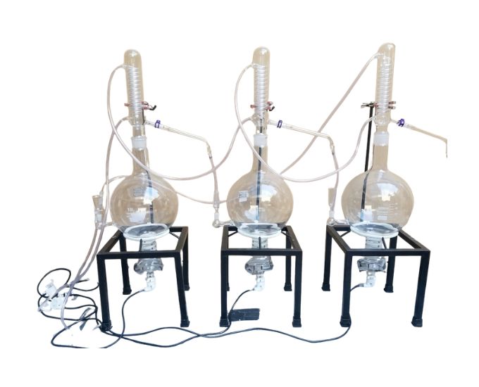 High-Purity Triple Stage Distillation Apparatus