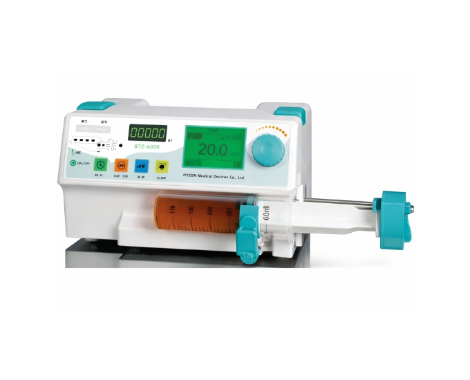 Medical Syringe Pump with High Accuracy Flow Control and Alarm System - Product Image